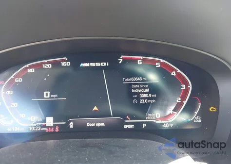 2020 BMW M550I xDrive z USA, uszkodzony, nr VIN WBAJS7C09LBN96511